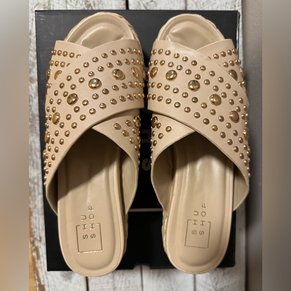 Shu Shop Kaia Platform Sandal - NIB - Picture 5 of 8